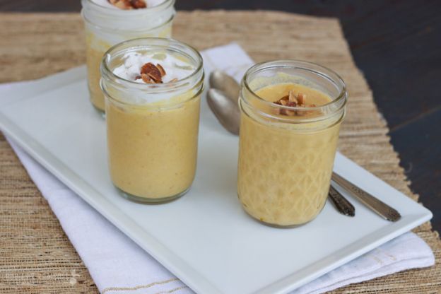 Pumpkin pana cotta