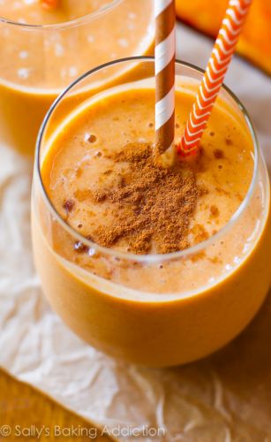 Pumpkin Pie Protein Smoothie