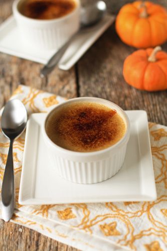 Pumpkin creme brulee