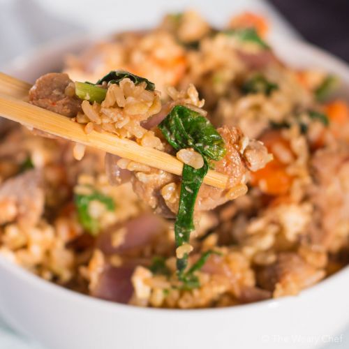 Quick Pork Fried Rice