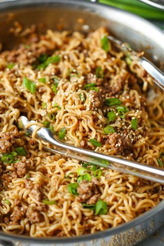 Quick Ramen Noodle Stir Fry