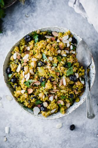 Moroccan Chickpea Quinoa Salad