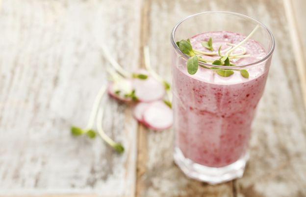 Radish detox smoothie