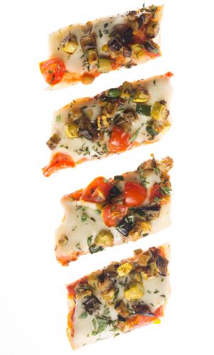 Ratatouille-Style Pizza Boats