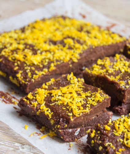 Raw Chocolate Orange Brownies