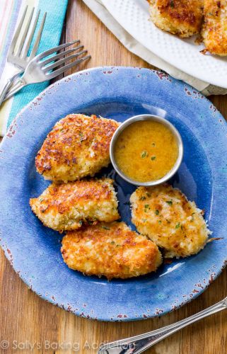 Crispy Coconut Chicken with Spicy Honey Orange Sauce