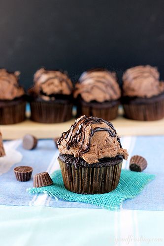 Reese's peanut butter cup frosting