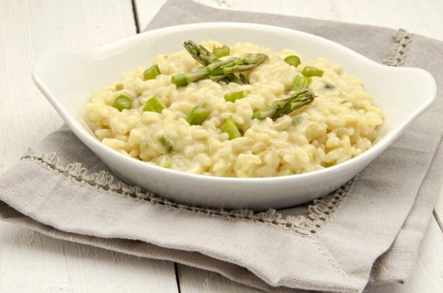 Asparagus risotto