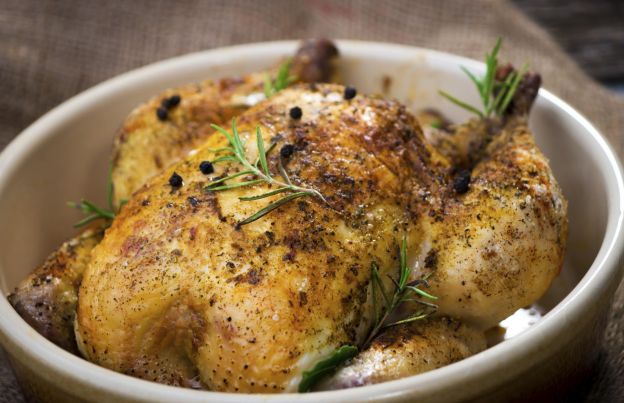 Roasted chicken