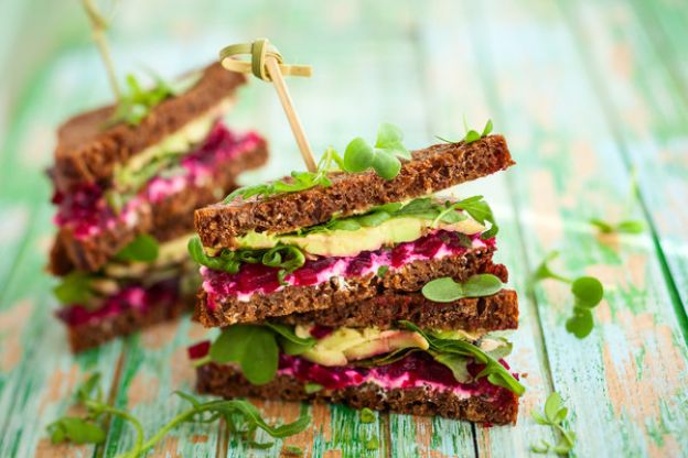 Roasted Beet Salad Sandwich