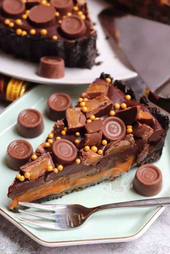 No-Bake Rolo Tart