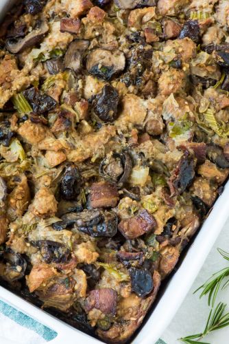 Rosemary, Bacon and Mushroom Stuffing