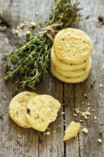 Parmesan cookies