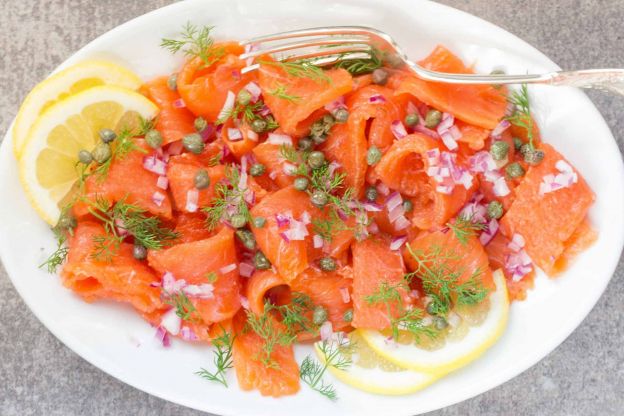 Salmon Gravlax