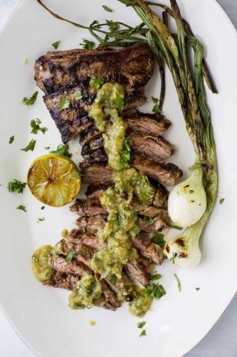 Salsa Verde Carne Asada