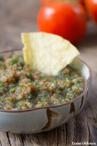 Blender Kale Salsa