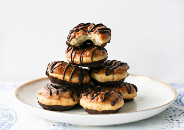 Samoa baked donuts