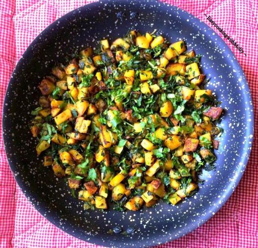 Sauteed Potato and Watercress