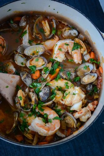 Seafood stew