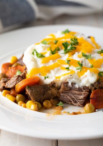 Slow Cooker Shepherd's Pie