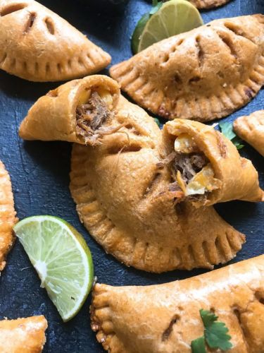 Shredded Beef and Mexican Street Corn Empanadas