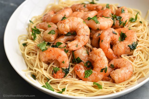 Shrimp scampi