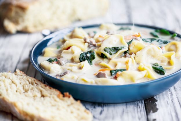 Creamy Spinach Tortellini