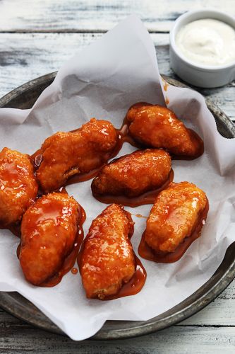 Slow Cooker Honey Chipotle Wings