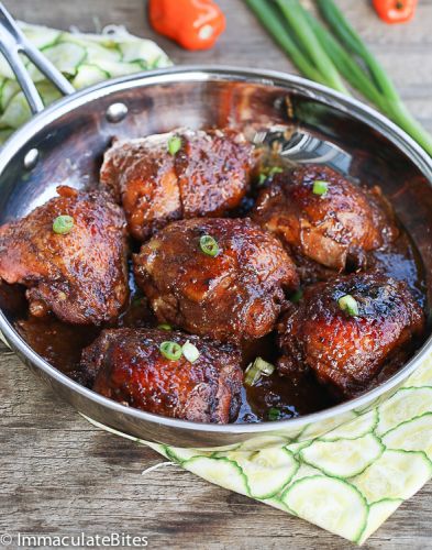 Slow Cooker Jamaican Jerk Chicken