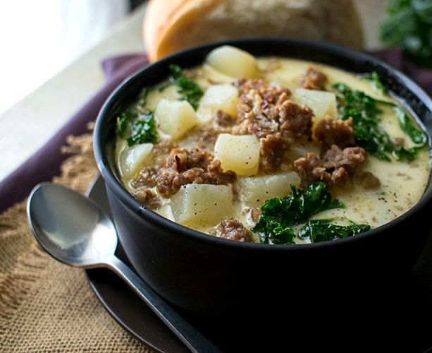 SLOW COOKER ZUPPA TOSCANA