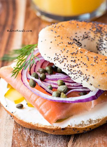 Smoked Salmon Bagel