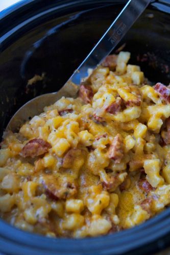 Smoked sausage hashbrown casserole