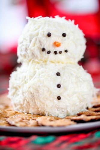 Ranch Snowman Cheeseball