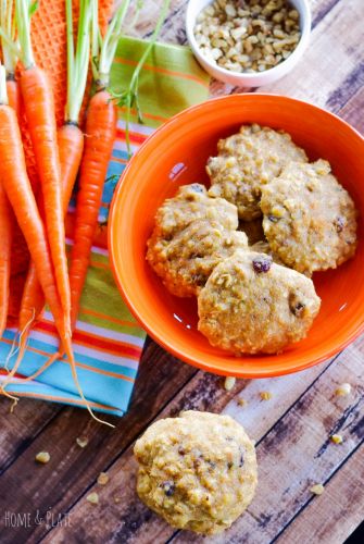 Soft Batch Oatmeal Carrot Cake Cookies