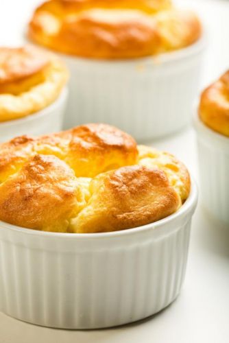 Zucchini and Parmesan Soufflé