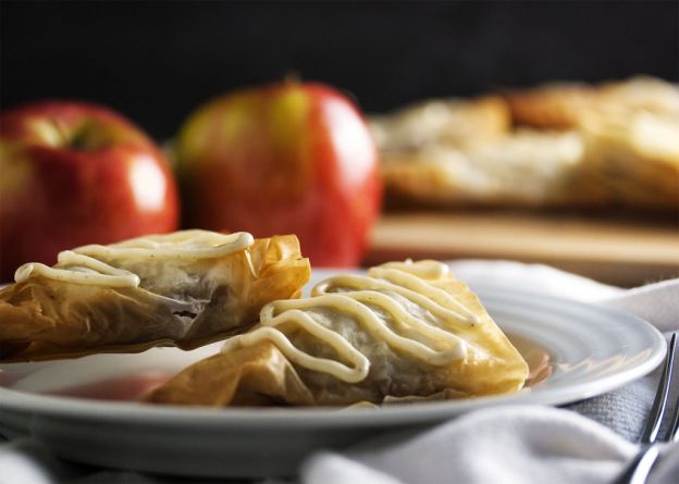 Spiced Honey Apple Turnovers