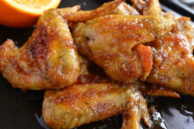 Spicy Orange Chicken Wings