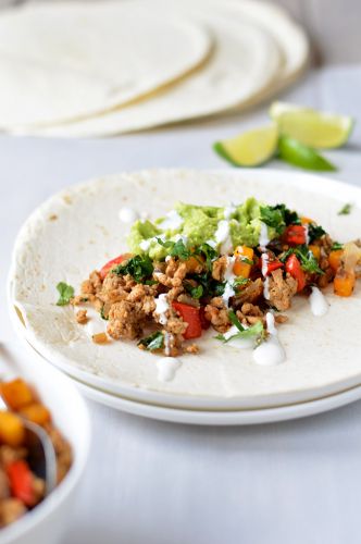 Make-Ahead Spicy Turkey Burritos