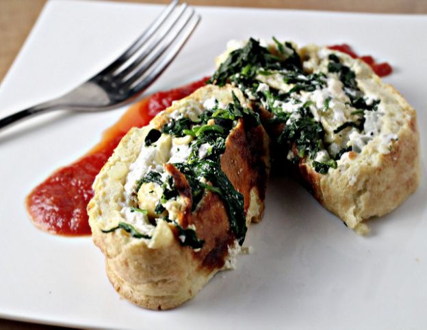 Spinach And Ricotta Roulade