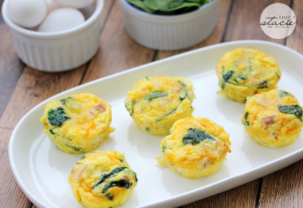 Spinach and Cheese Egg Muffins