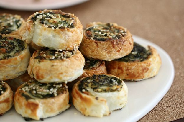 Spinach and Feta Pinwheels