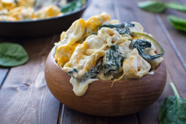 Creamy Spinach Tortellini