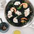 Squid Ink Shrimp Burrata Pasta