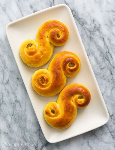 Sweden: Saffron Buns for St. Lucia's Day