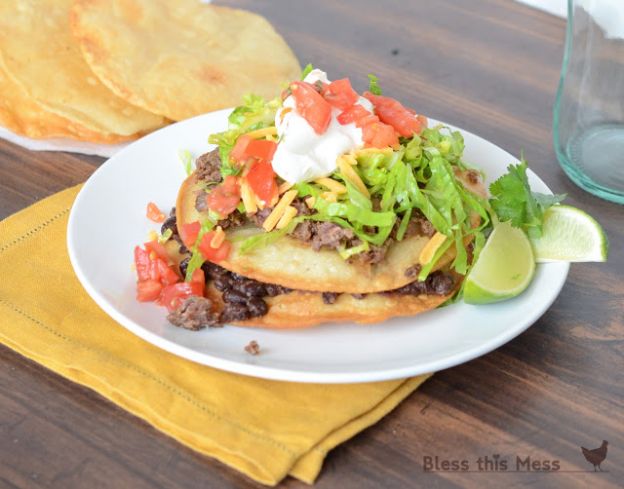 Steak Tostadas