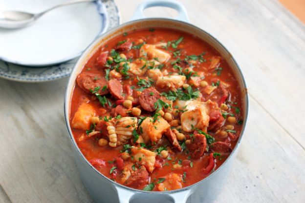 Portugese fish stew