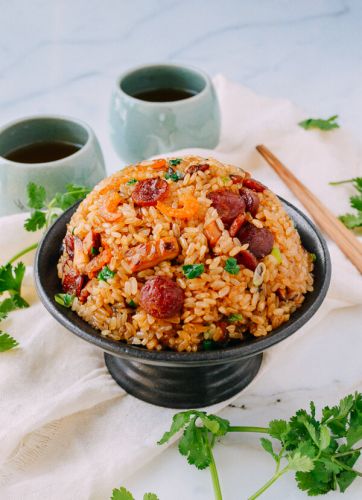 Sticky Rice With Chinese Sausage