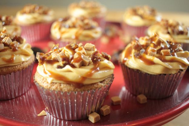 Sticky Toffee Cupcakes