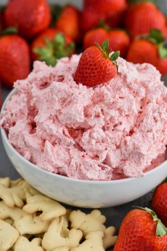 Strawberry Fluff Dip