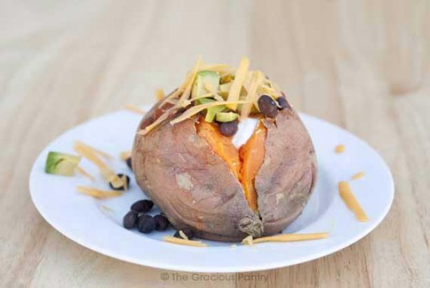 Stuffed Mexican Sweet Potato